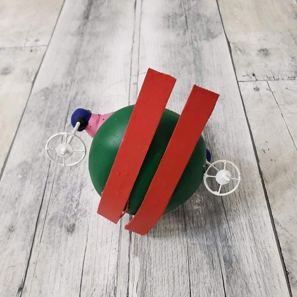Department 56 Snowman Christmas Ornaments Santa, Mistletoe and Downhill Skier